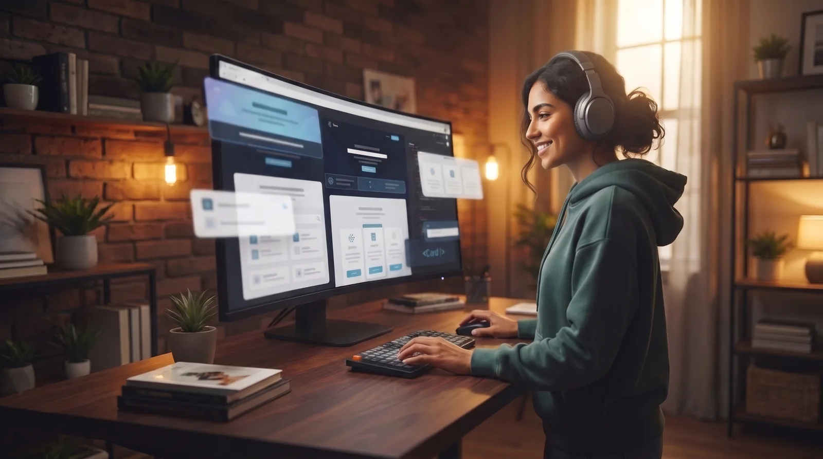Crear una landing React con IA (1/3): arquetipo, tier y prompt