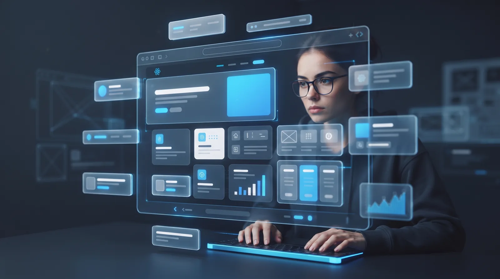 Crear una landing React con IA (2/3): de prompt a componentes